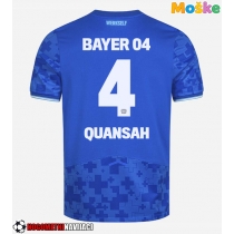 Moške Nogometnih dresov Bayer Leverkusen Jarell Quansah #4 Tretji 2025-26 Kratki rokavi